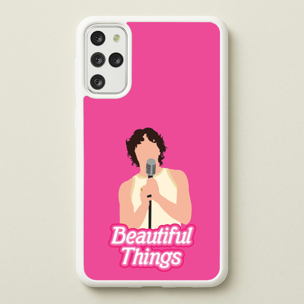 Neon Pink Beautiful Things - Benson Boone Phone Case for Galaxy S20 Plus