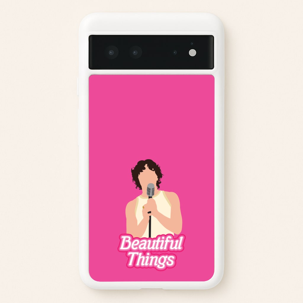 Neon Pink Beautiful Things - Benson Boone Phone Case for Google Pixel 6