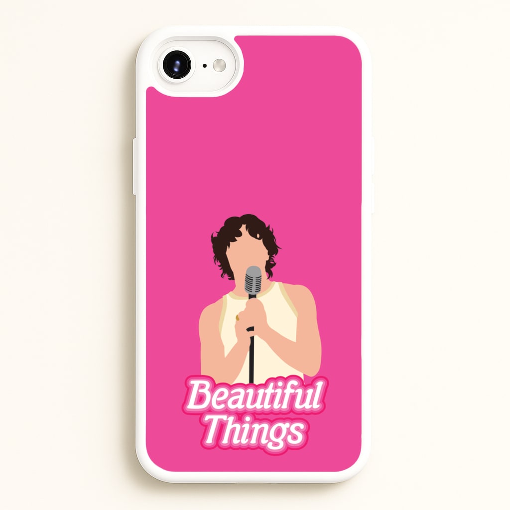 Neon Pink Beautiful Things - Benson Boone Phone Case for iPhone 6 / 7 / 8 / SE
