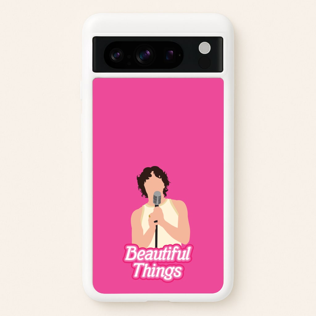 Neon Pink Beautiful Things - Benson Boone Phone Case for Google Pixel 8 Pro