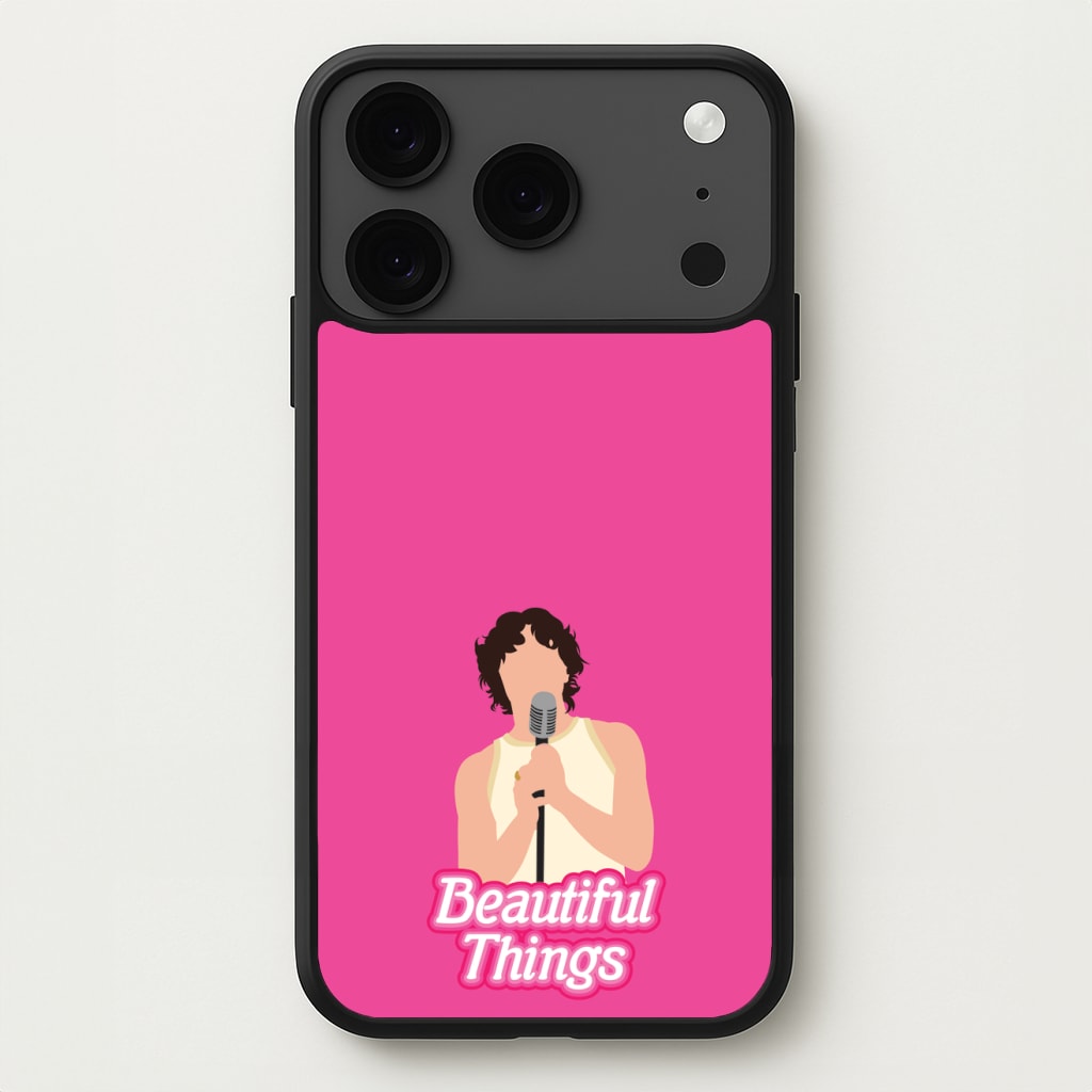 Neon Pink Beautiful Things Phone Case for iPhone 17 Pro