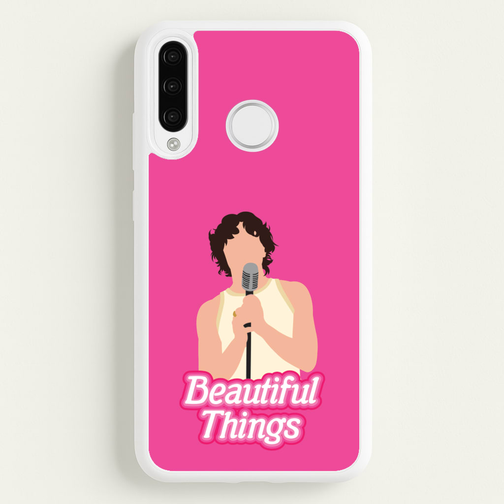 Neon Pink Beautiful Things - Benson Boone Phone Case for Huawei P30 Lite