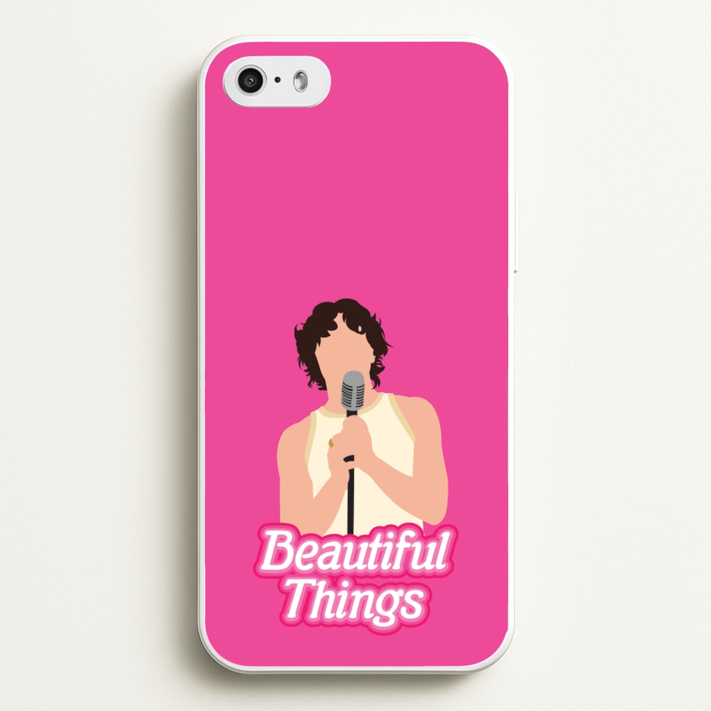 Neon Pink Beautiful Things - Benson Boone Phone Case for iPhone 5 / 5s / SE 2016