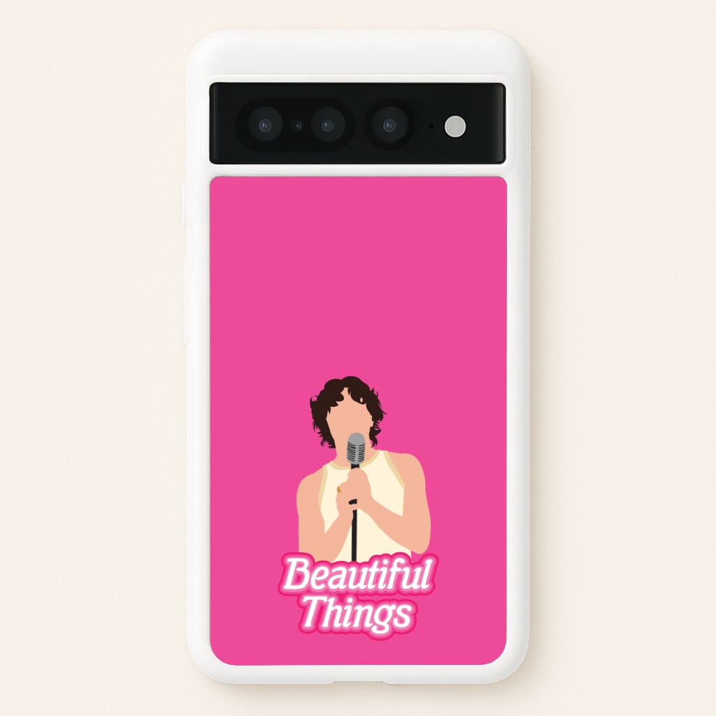 Neon Pink Beautiful Things - Benson Boone Phone Case for Google Pixel 7 Pro