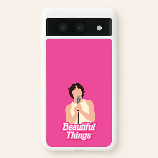 Neon Pink Beautiful Things - Benson Boone Phone Case for Google Pixel 8a