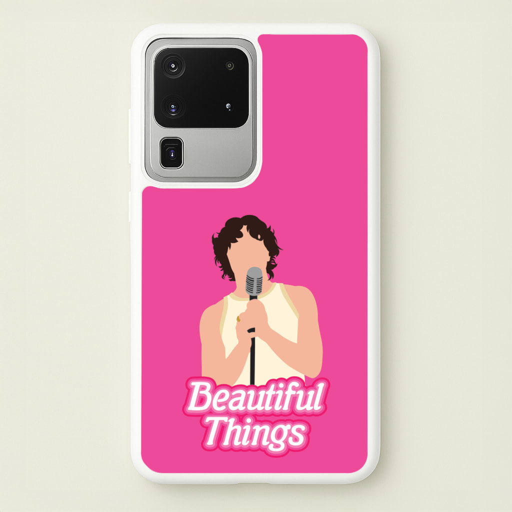 Neon Pink Beautiful Things - Benson Boone Phone Case for Galaxy S20 Ultra