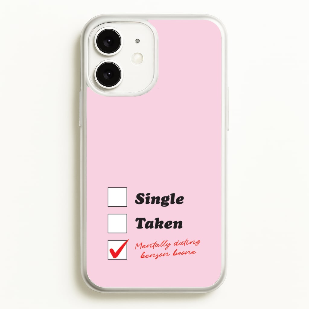 Mentally Dating Benson - Benson Boone Phone Case for iPhone 11