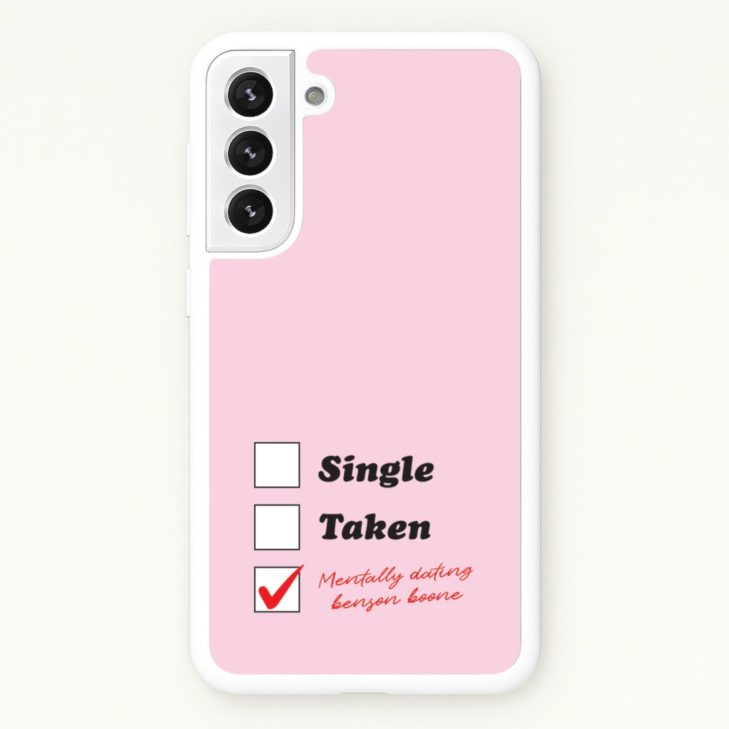 Mentally Dating Benson - Benson Boone Phone Case for Galaxy S22 Plus