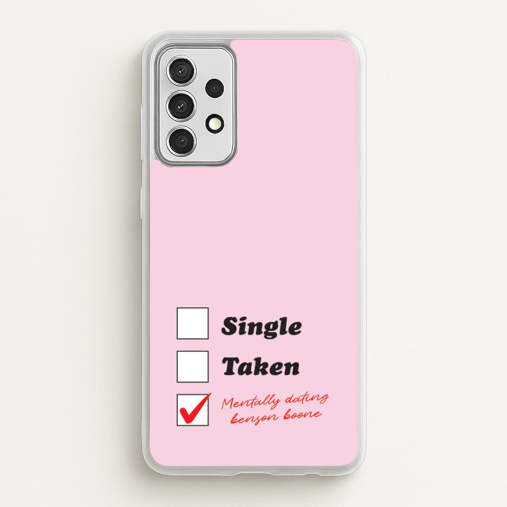 Mentally Dating Benson - Benson Boone Phone Case for Galaxy A52 / A52s
