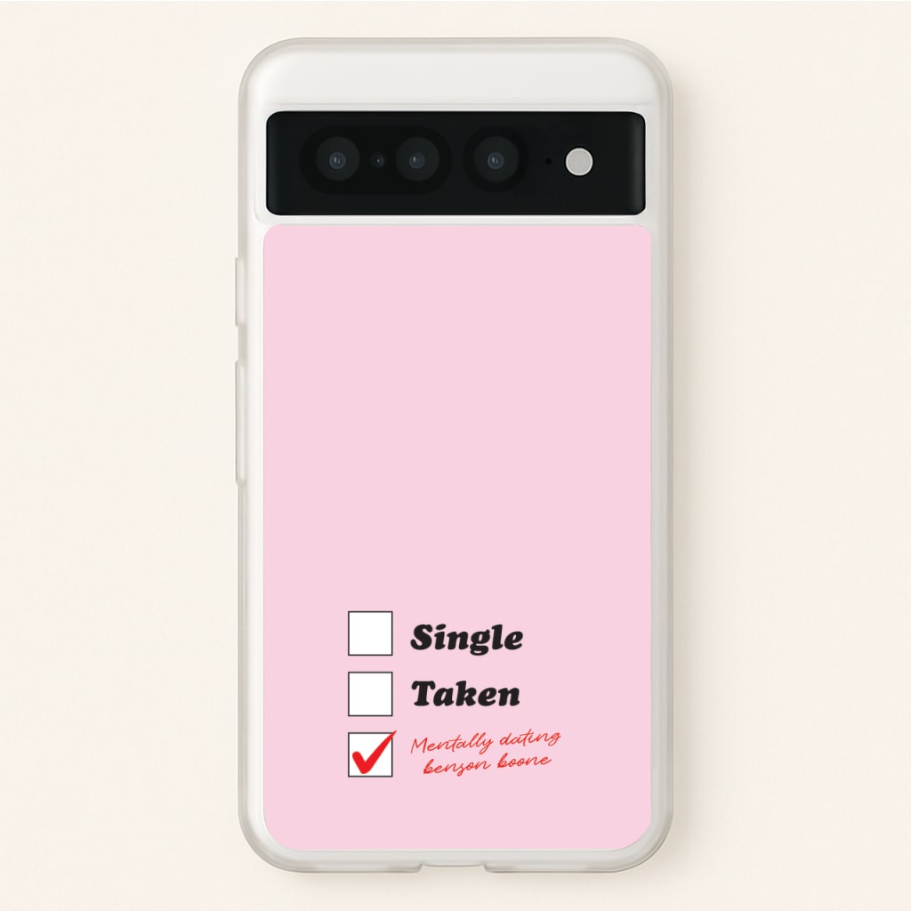 Mentally Dating Benson - Benson Boone Phone Case for Google Pixel 7 Pro