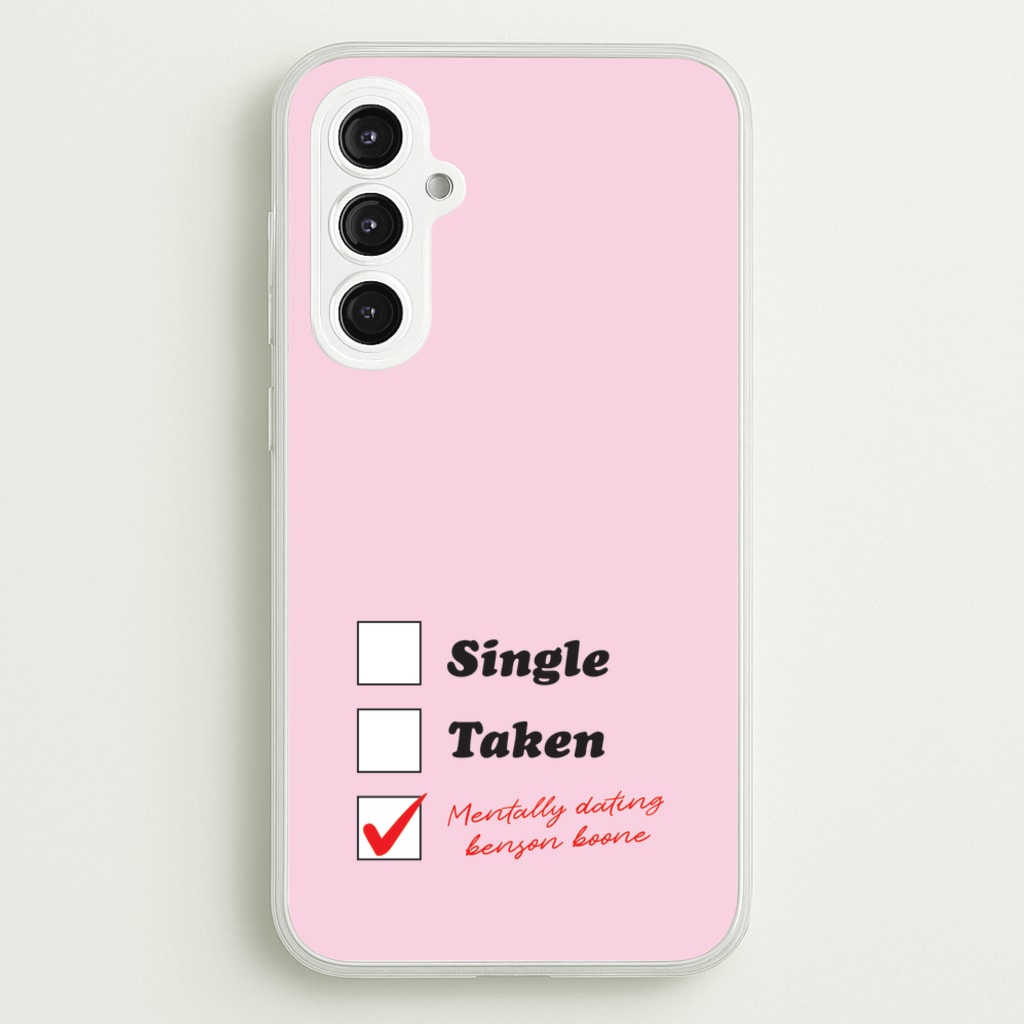 Mentally Dating Benson - Benson Boone Phone Case for Galaxy S23FE