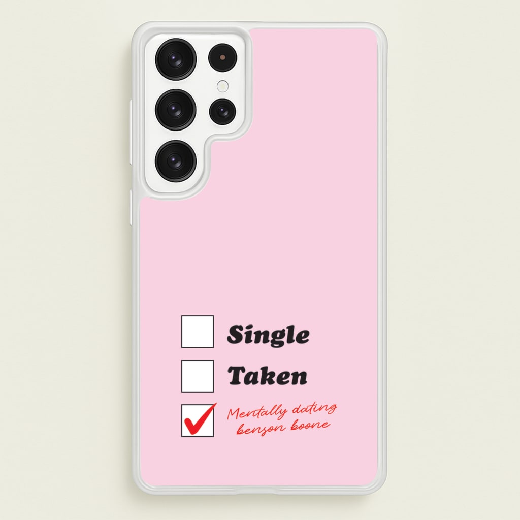 Mentally Dating Benson - Benson Boone Phone Case for Galaxy S23 Ultra