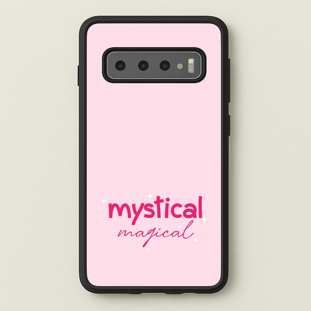 Mystical Magical Sparkles - Benson Boone Phone Case for Galaxy S10