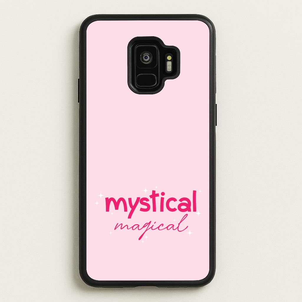 Mystical Magical Sparkles - Benson Boone Phone Case for Galaxy S9