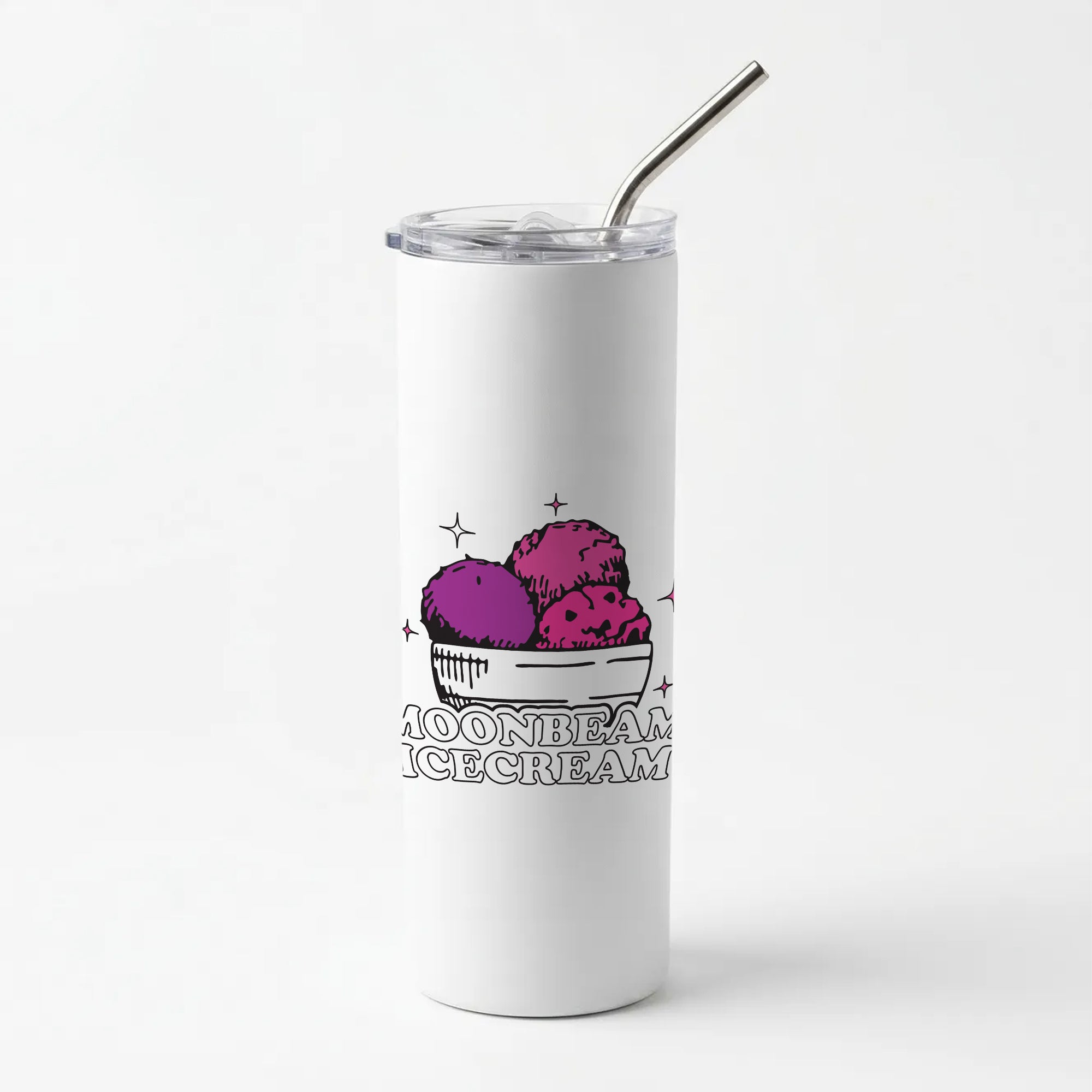 Moonbeam Icecream Skinny Tumbler