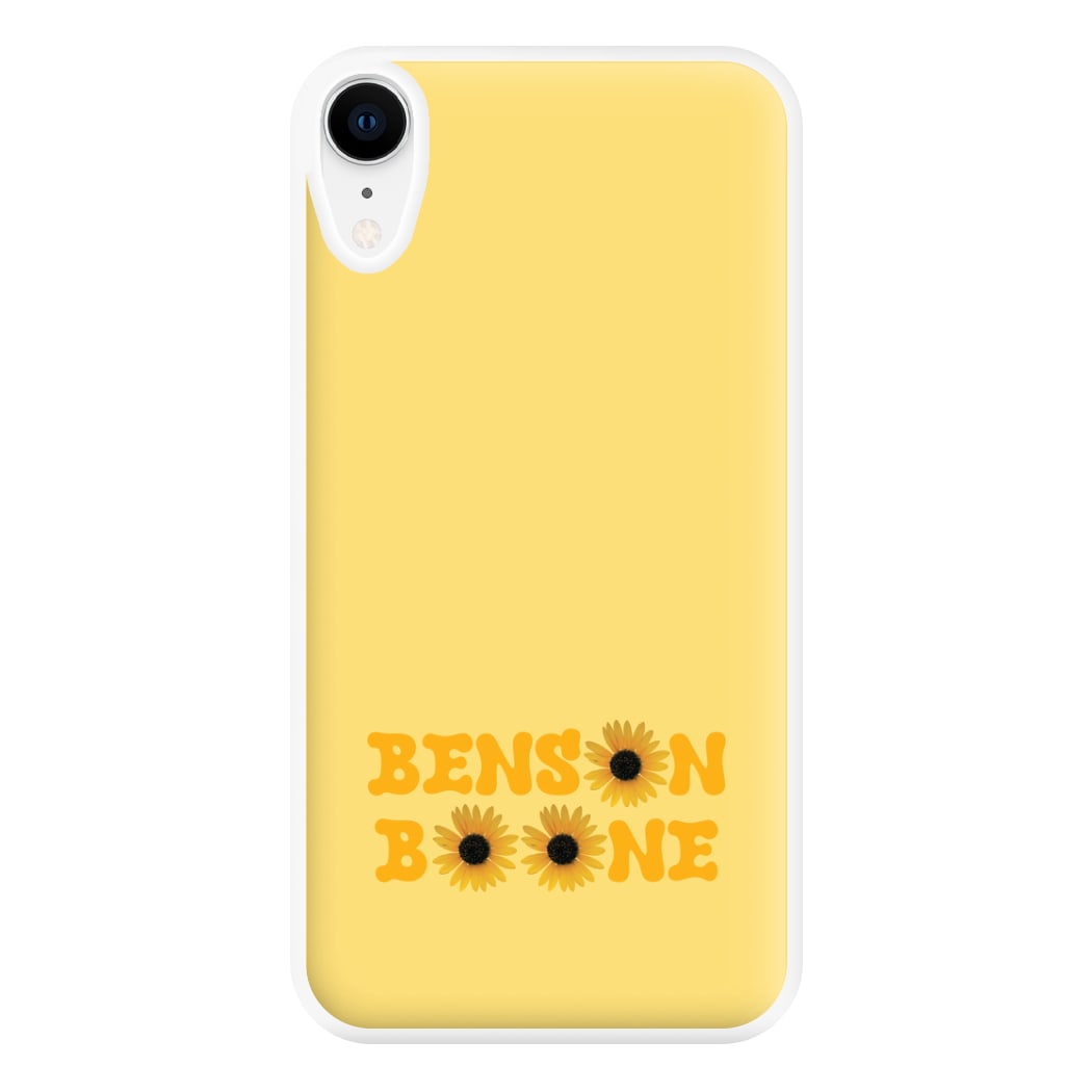Boone Sunflowers Phone Case for iPhone XR