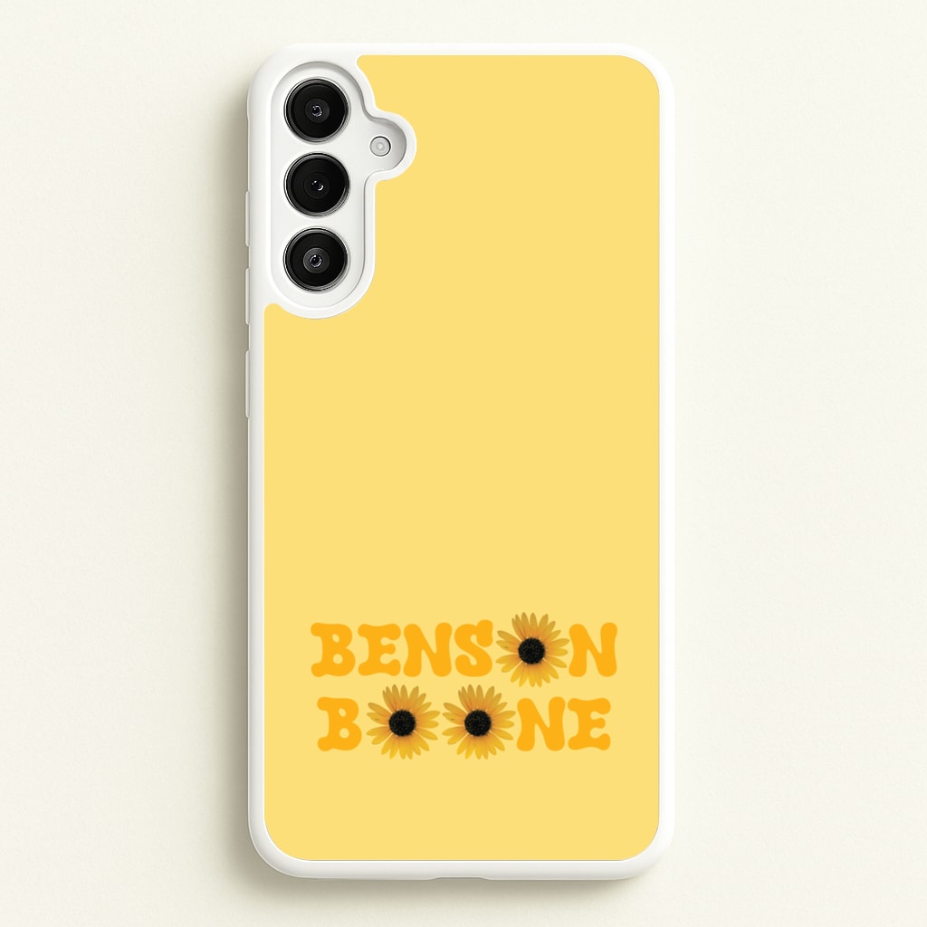 Boone Sunflowers - Benson Boone Phone Case for Galaxy A36