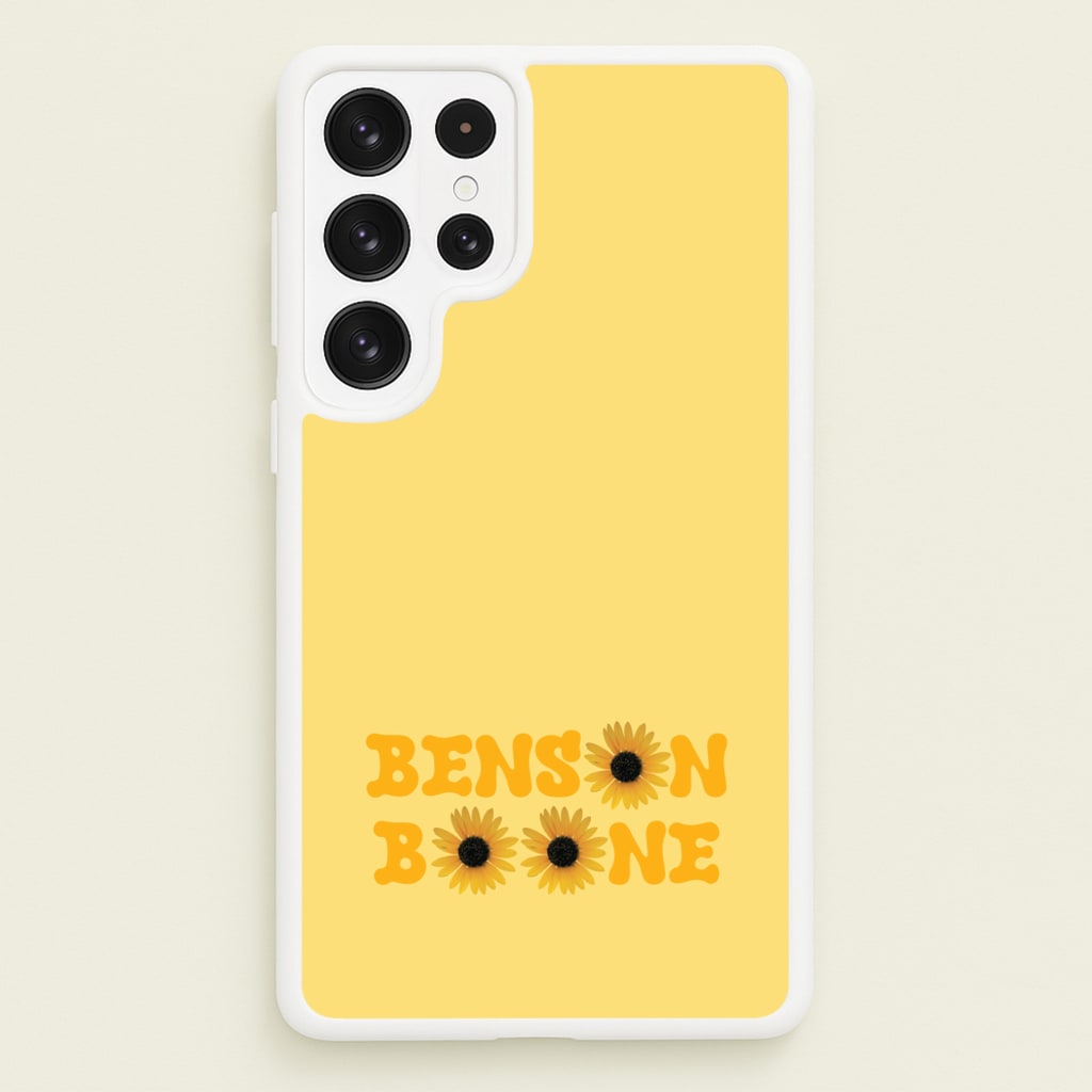 Boone Sunflowers - Benson Boone Phone Case for Galaxy S22 Ultra