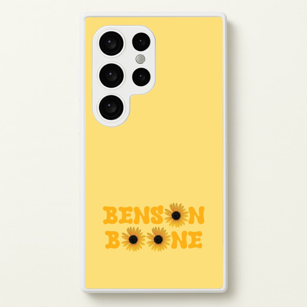 Boone Sunflowers - Benson Boone Phone Case for Galaxy S24 Ultra