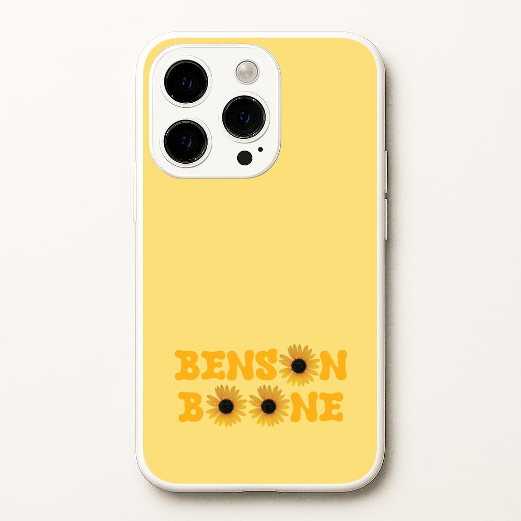 Boone Sunflowers - Benson Boone Phone Case for iPhone 15 Pro