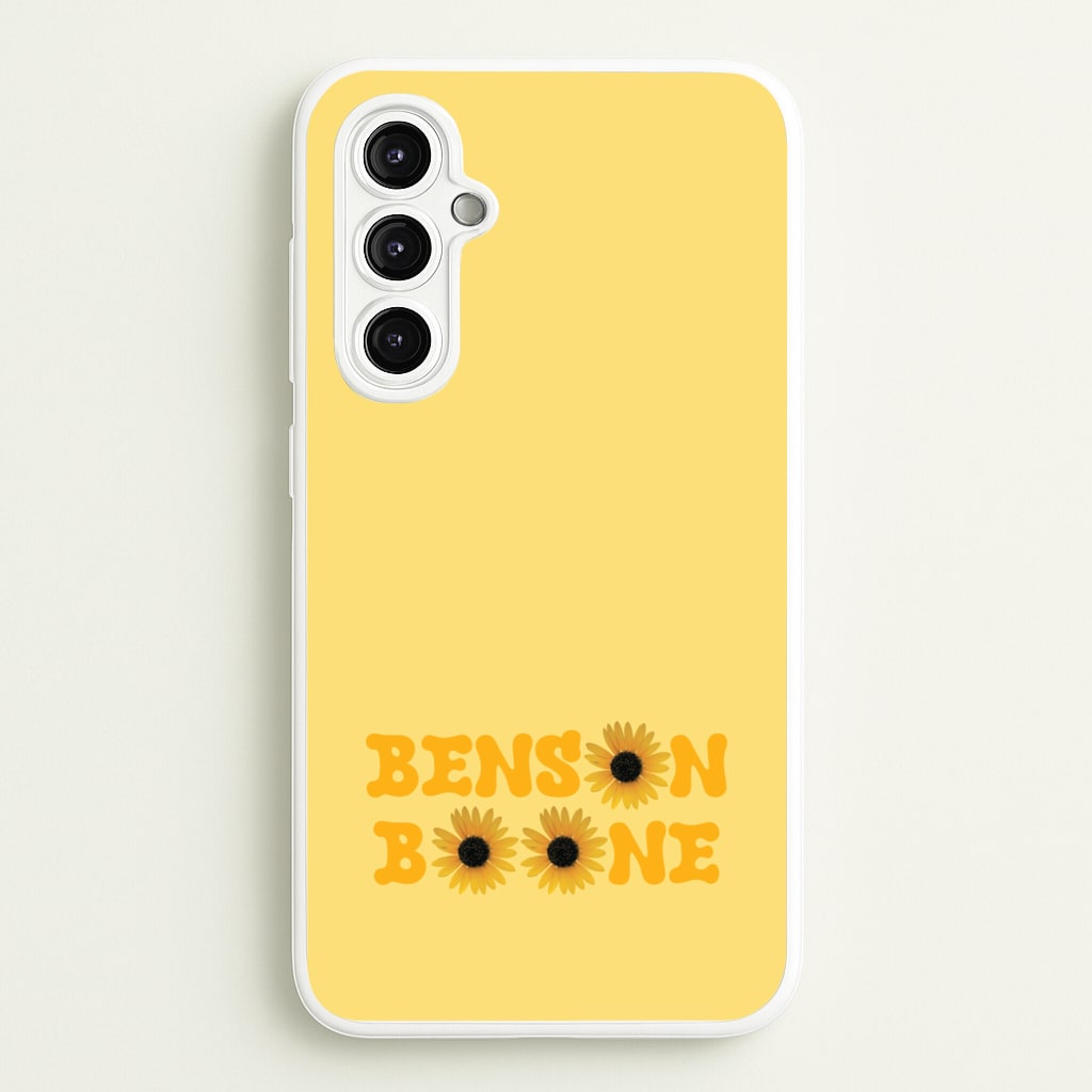 Boone Sunflowers - Benson Boone Phone Case for Galaxy A14