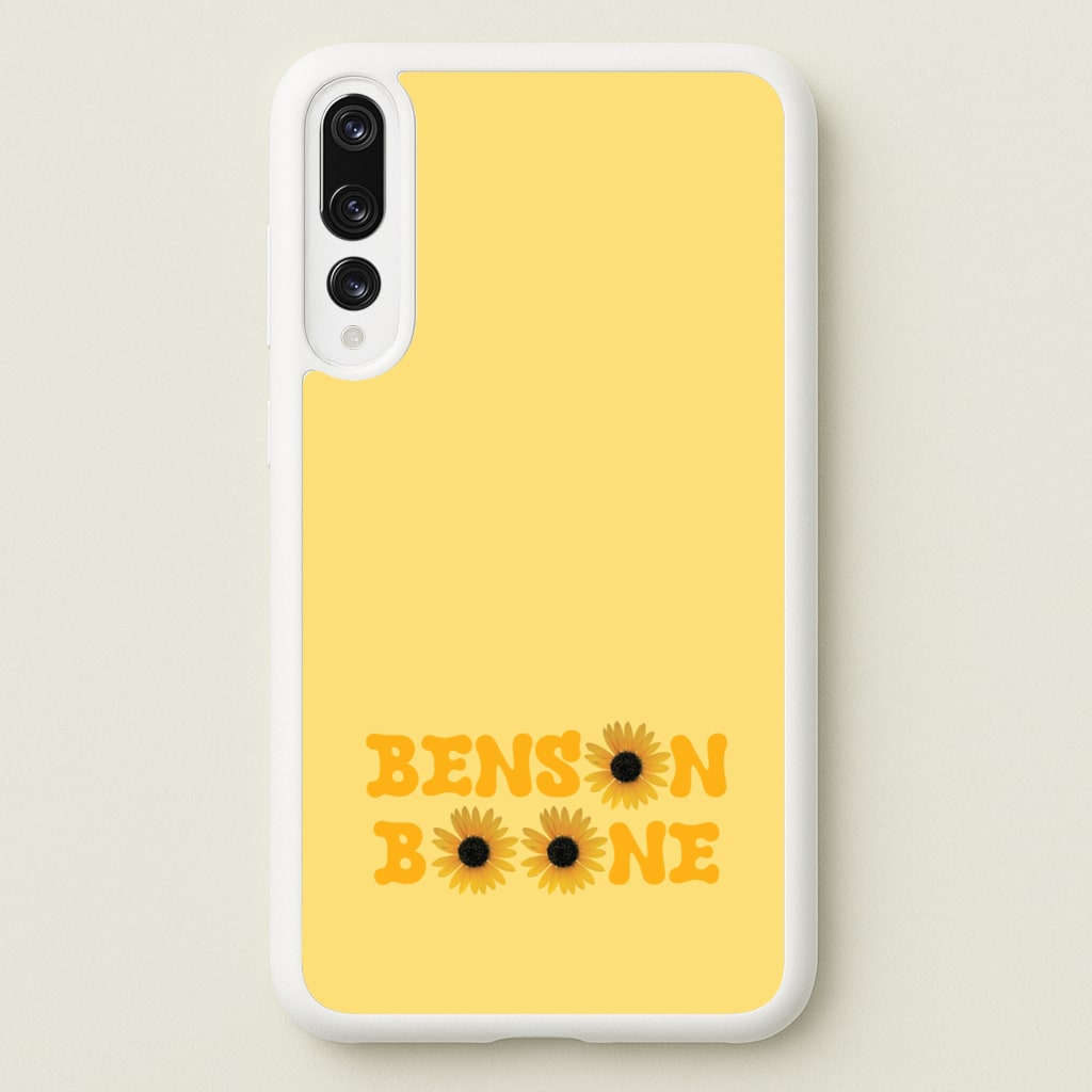 Boone Sunflowers - Benson Boone Phone Case for Huawei P20 Pro