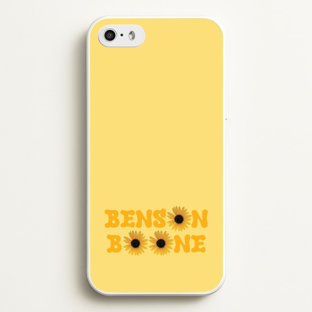 Boone Sunflowers - Benson Boone Phone Case for iPhone 5 / 5s / SE 2016