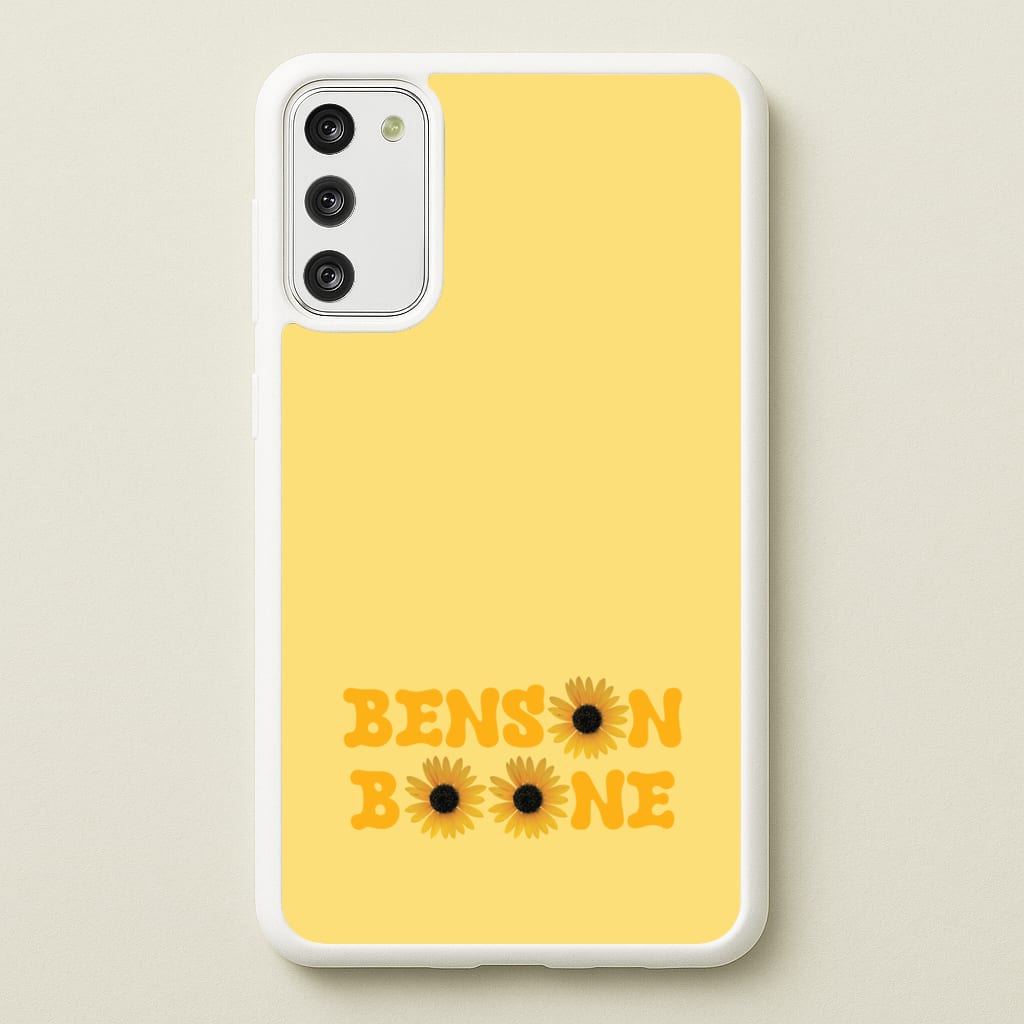 Boone Sunflowers - Benson Boone Phone Case for Galaxy S20