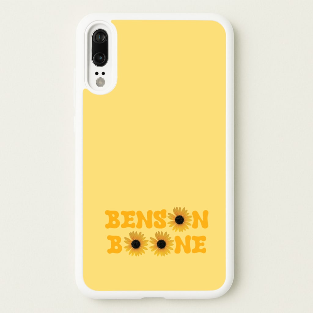 Boone Sunflowers - Benson Boone Phone Case for Huawei P20