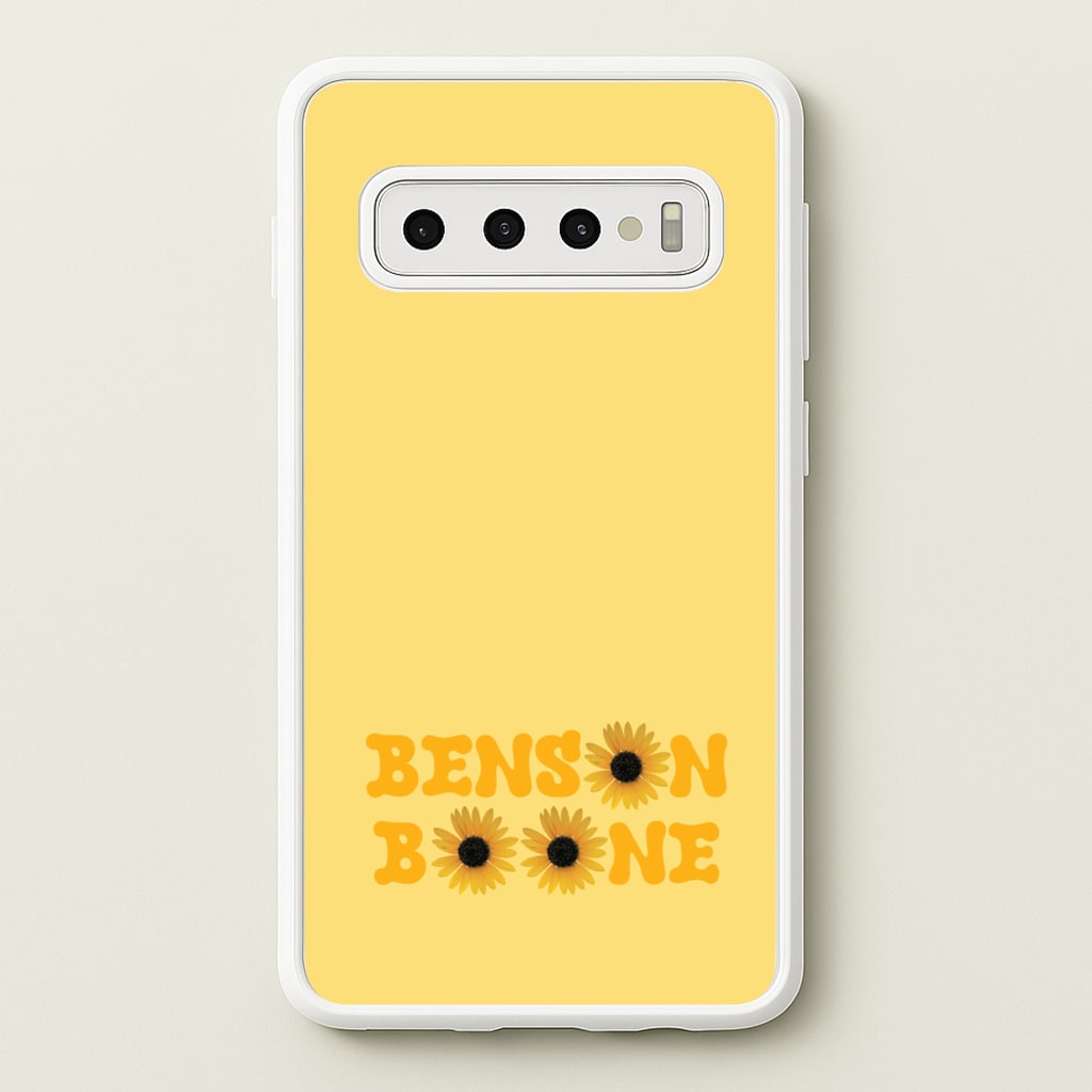 Boone Sunflowers - Benson Boone Phone Case for Galaxy S10