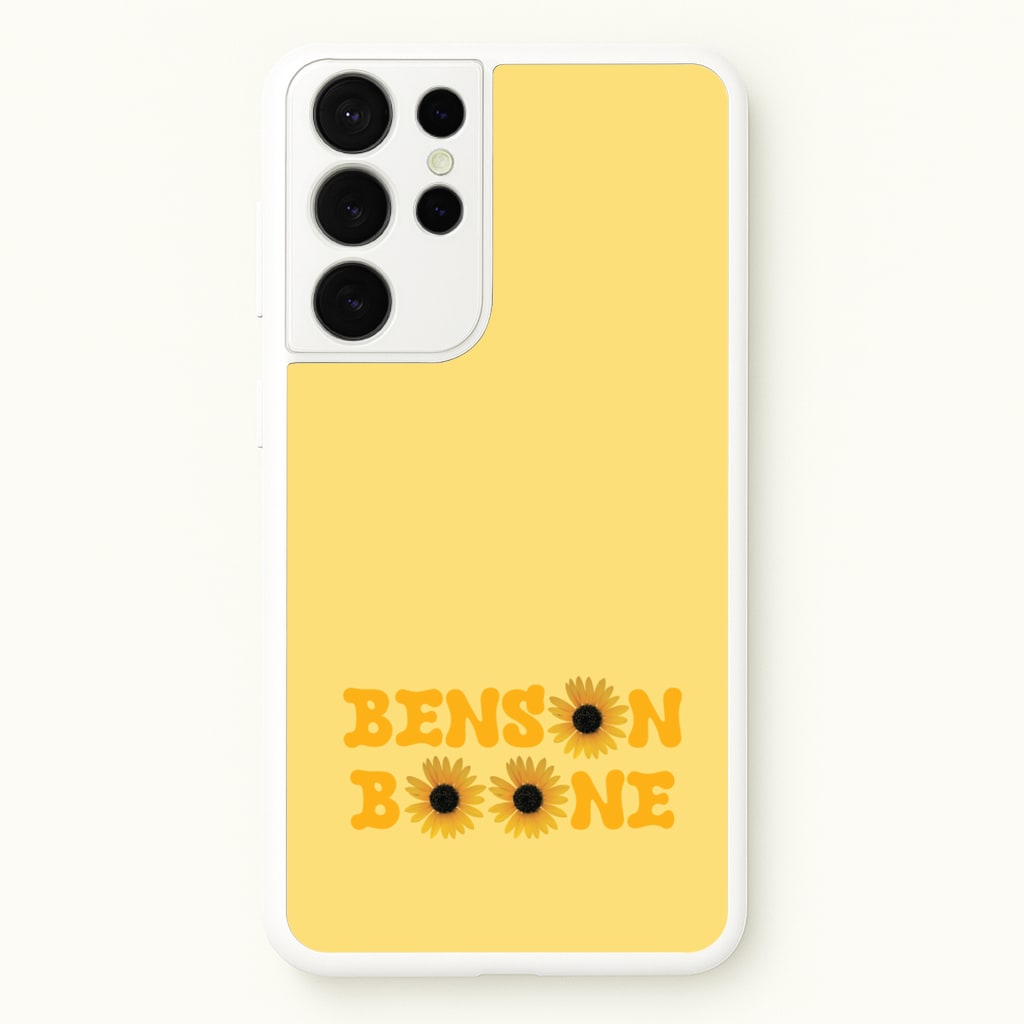 Boone Sunflowers - Benson Boone Phone Case for Galaxy S21 Ultra