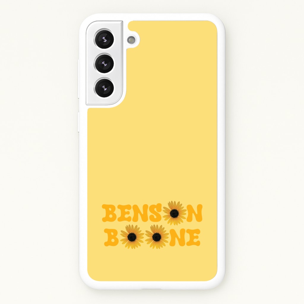 Boone Sunflowers - Benson Boone Phone Case for Galaxy S22