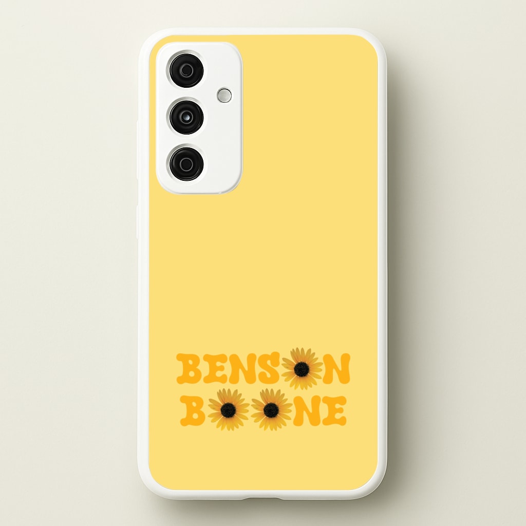 Boone Sunflowers - Benson Boone Phone Case for Galaxy A55