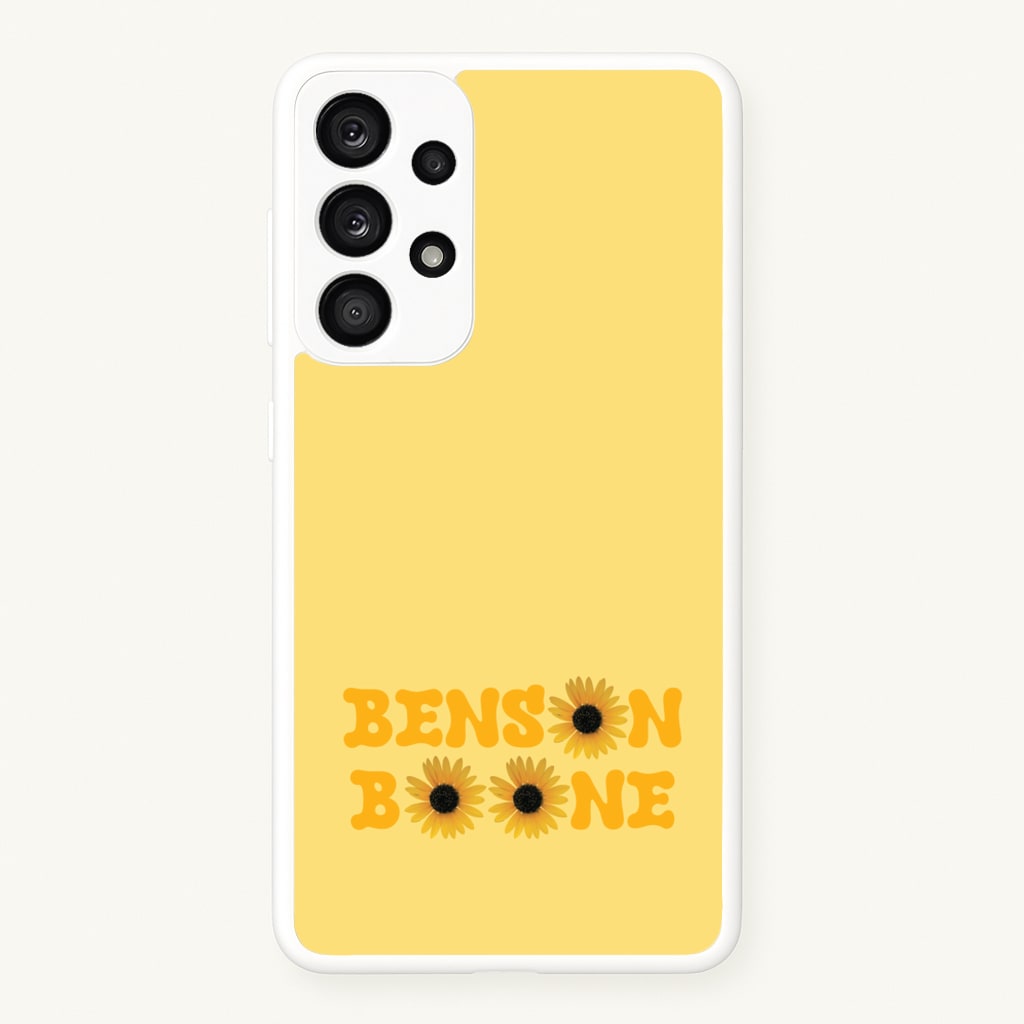 Boone Sunflowers - Benson Boone Phone Case for Galaxy A53