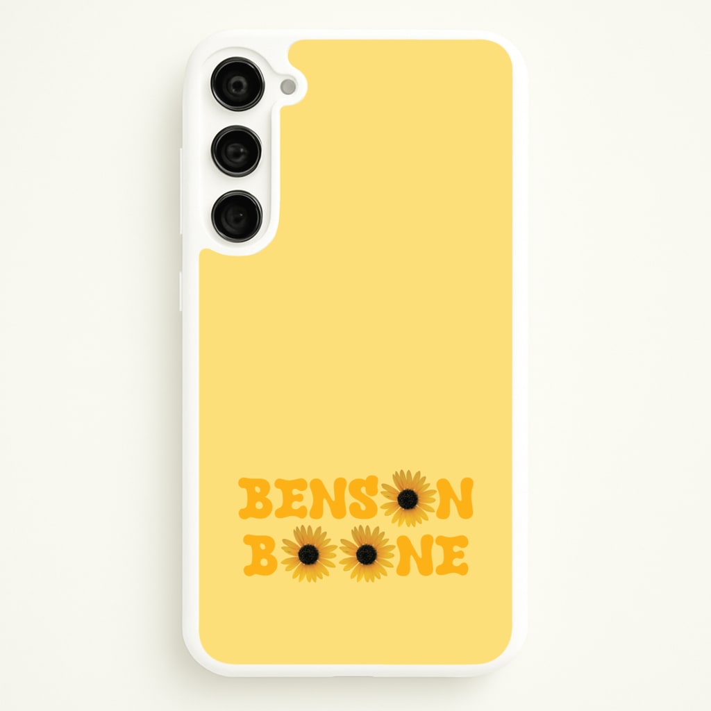 Boone Sunflowers - Benson Boone Phone Case for Galaxy S23
