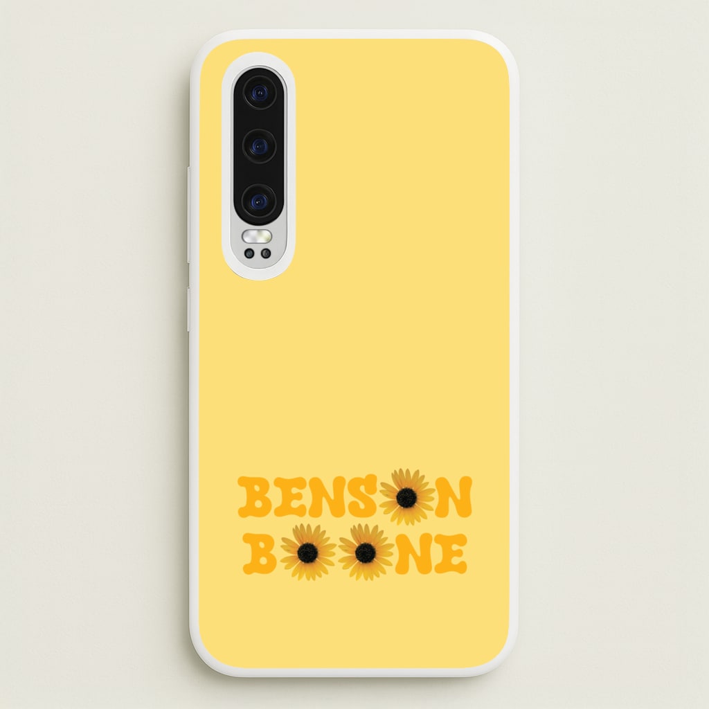Boone Sunflowers - Benson Boone Phone Case for Huawei P30