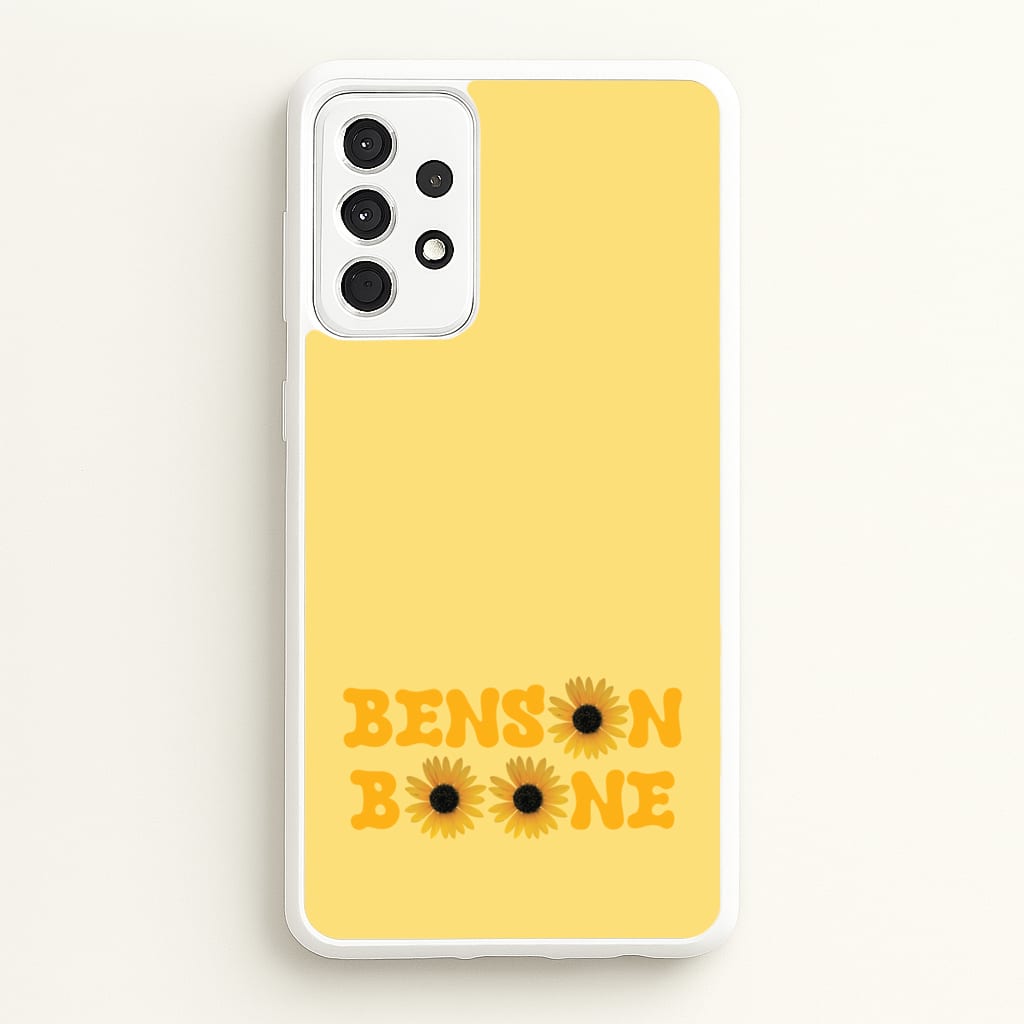 Boone Sunflowers - Benson Boone Phone Case for Galaxy A52 / A52s