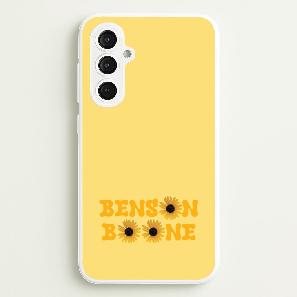 Boone Sunflowers - Benson Boone Phone Case for Galaxy S23FE