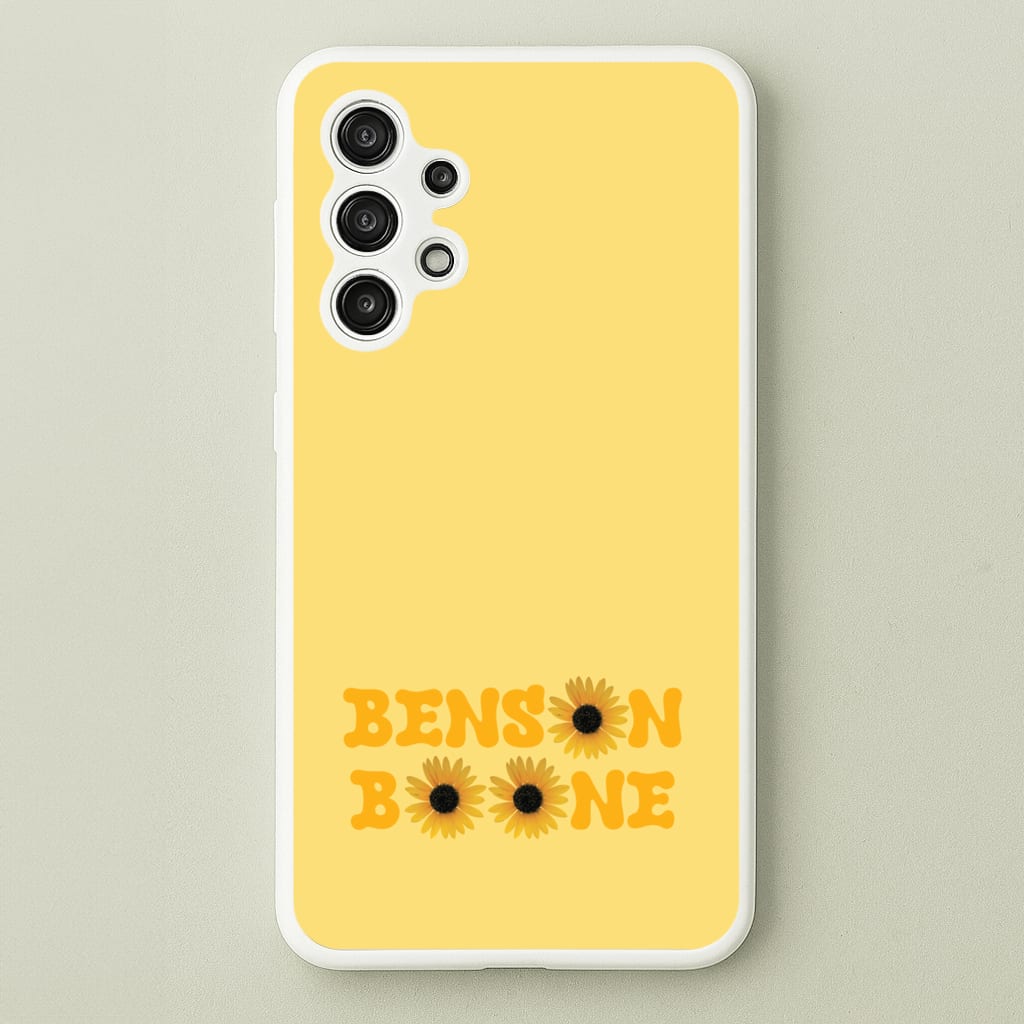 Boone Sunflowers - Benson Boone Phone Case for Galaxy A13