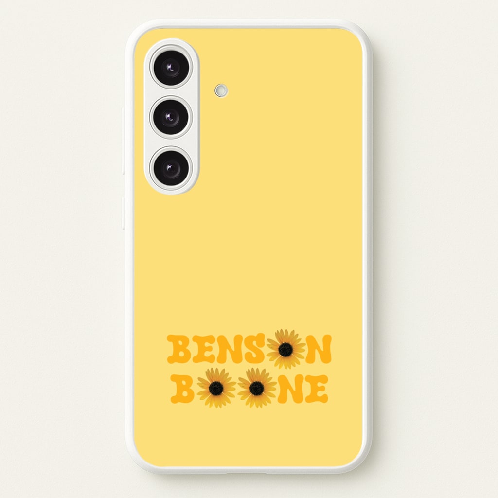 Boone Sunflowers - Benson Boone Phone Case for Galaxy S24 Plus