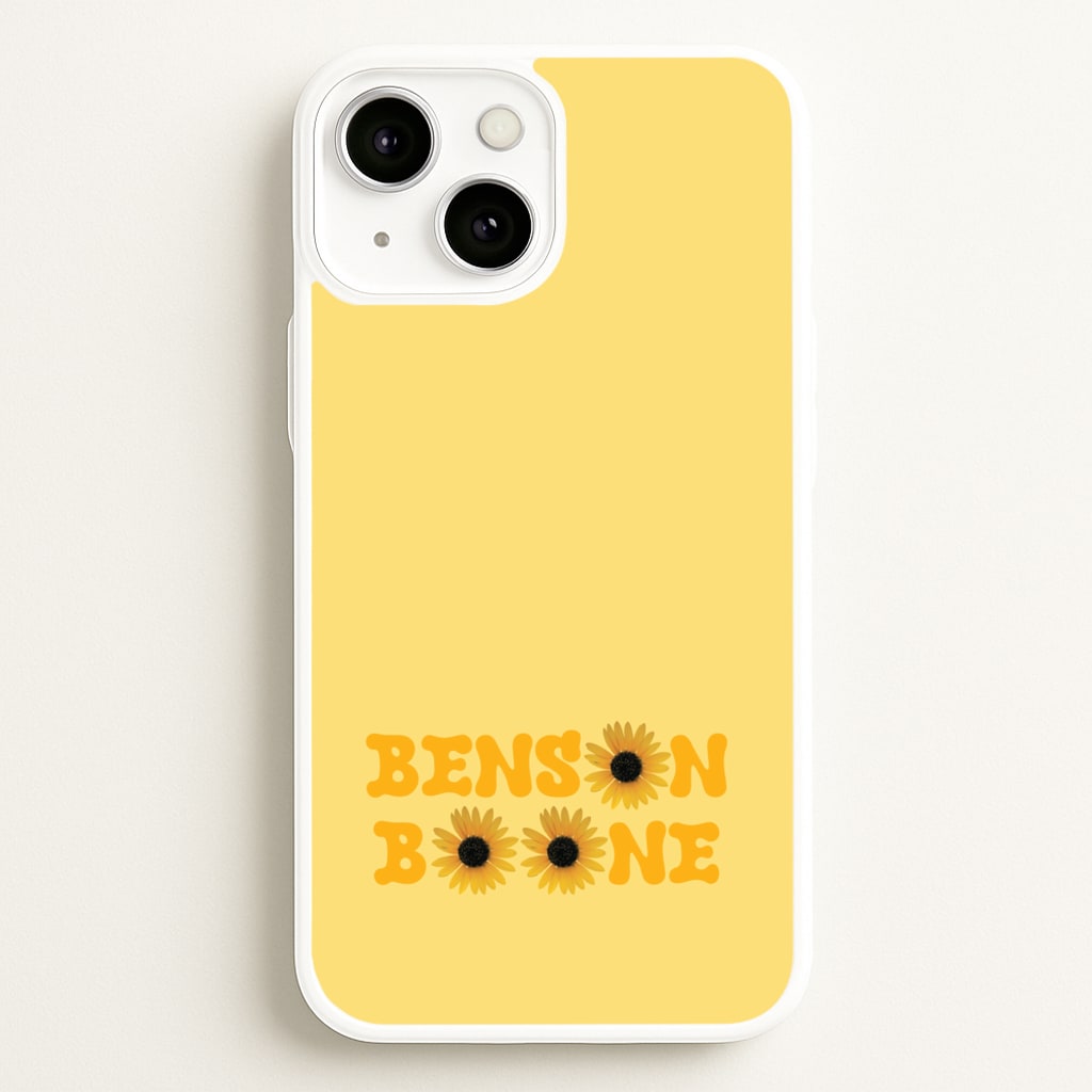 Boone Sunflowers - Benson Boone Phone Case for iPhone 13 Mini