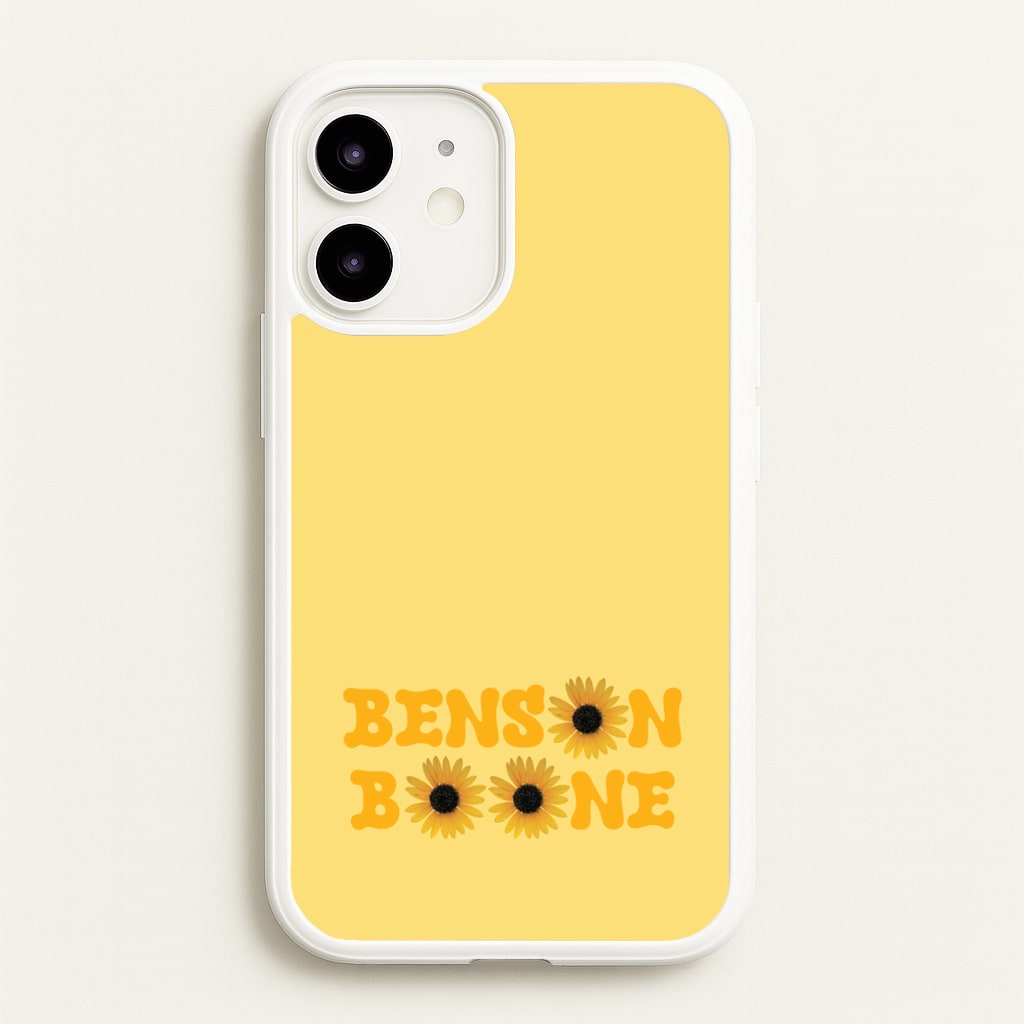 Boone Sunflowers - Benson Boone Phone Case for iPhone 12 Mini