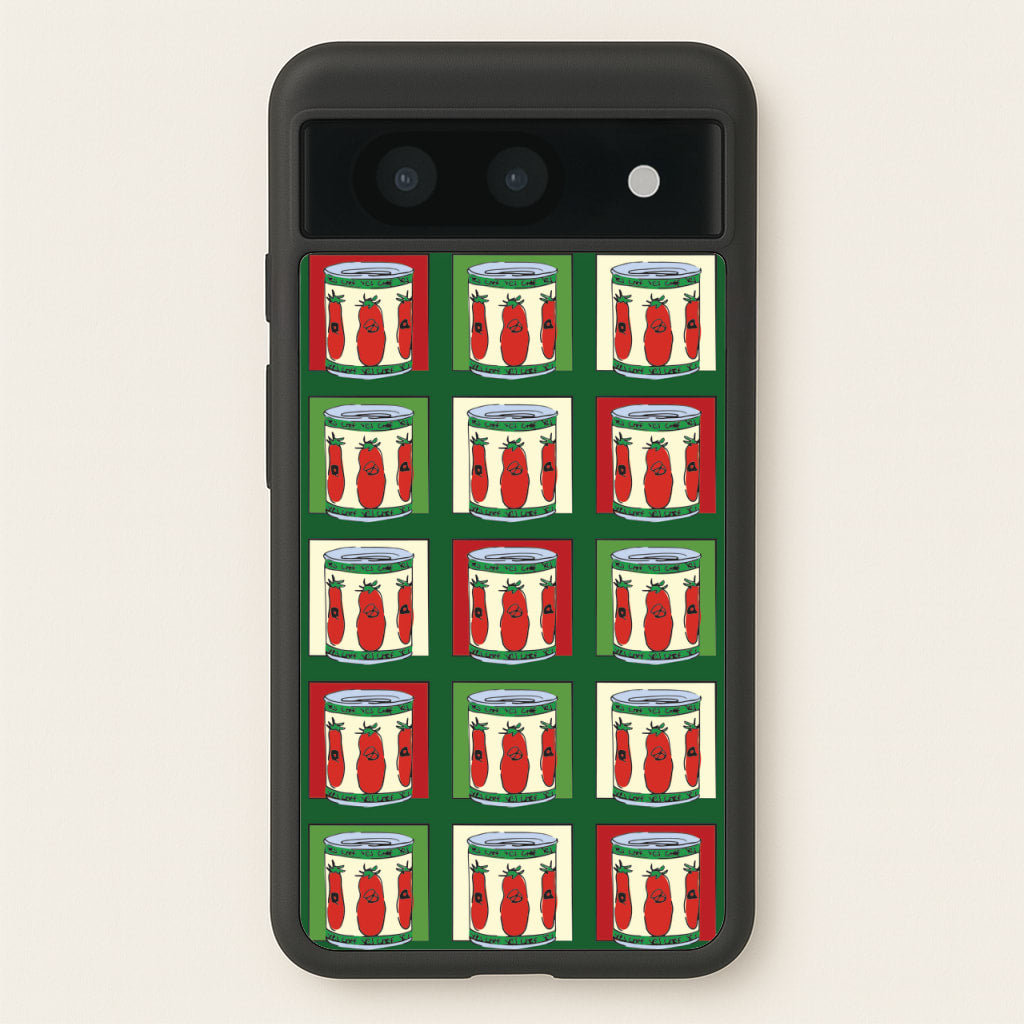 Tomato Pattern - The Bear Phone Case for Google Pixel 8a