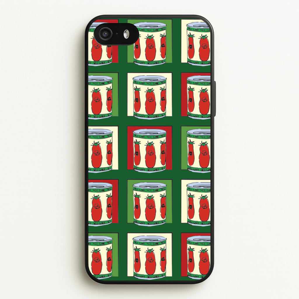 Tomato Pattern - The Bear Phone Case for iPhone 5 / 5s / SE 2016