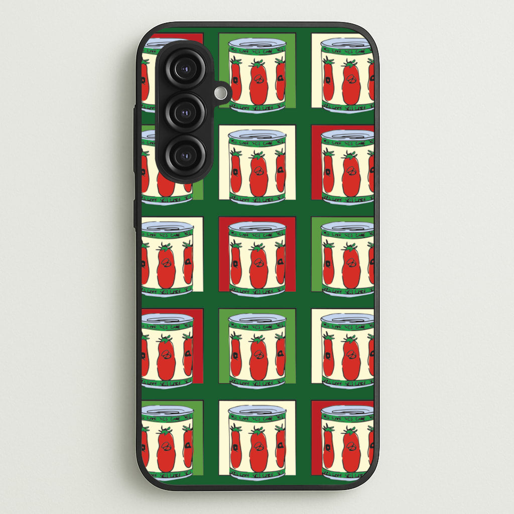 Tomato Pattern - The Bear Phone Case for Galaxy S23FE