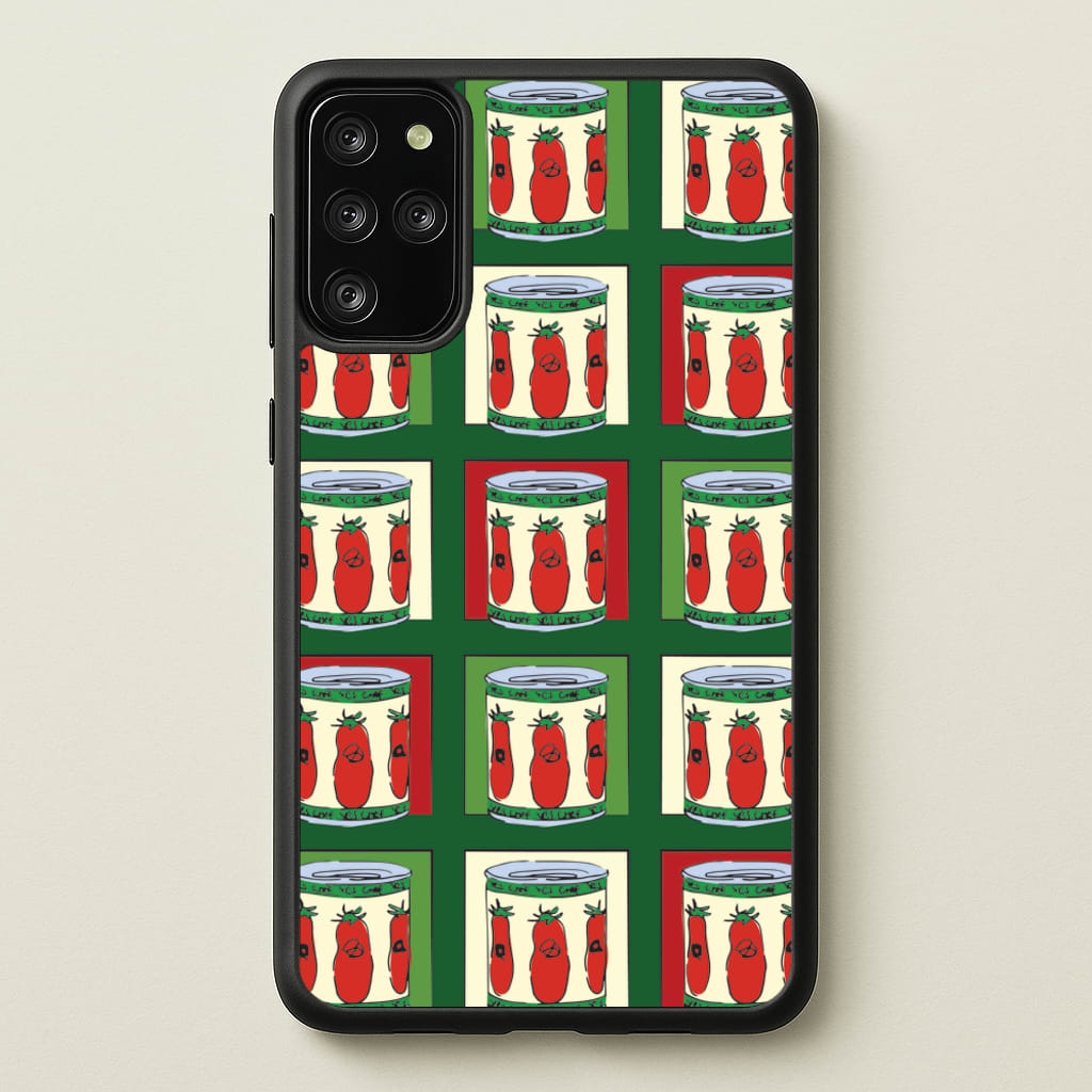 Tomato Pattern - The Bear Phone Case for Galaxy S20 Plus