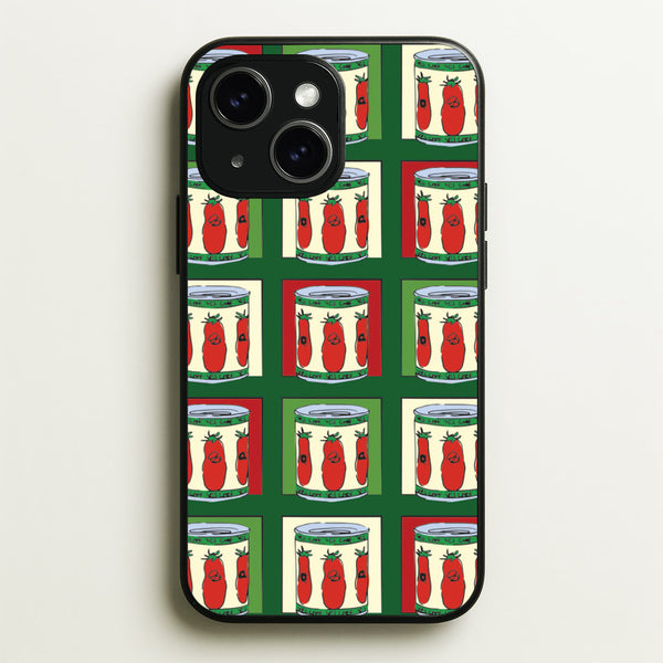 Tomato Pattern - The Bear Phone Case for iPhone 14 Plus
