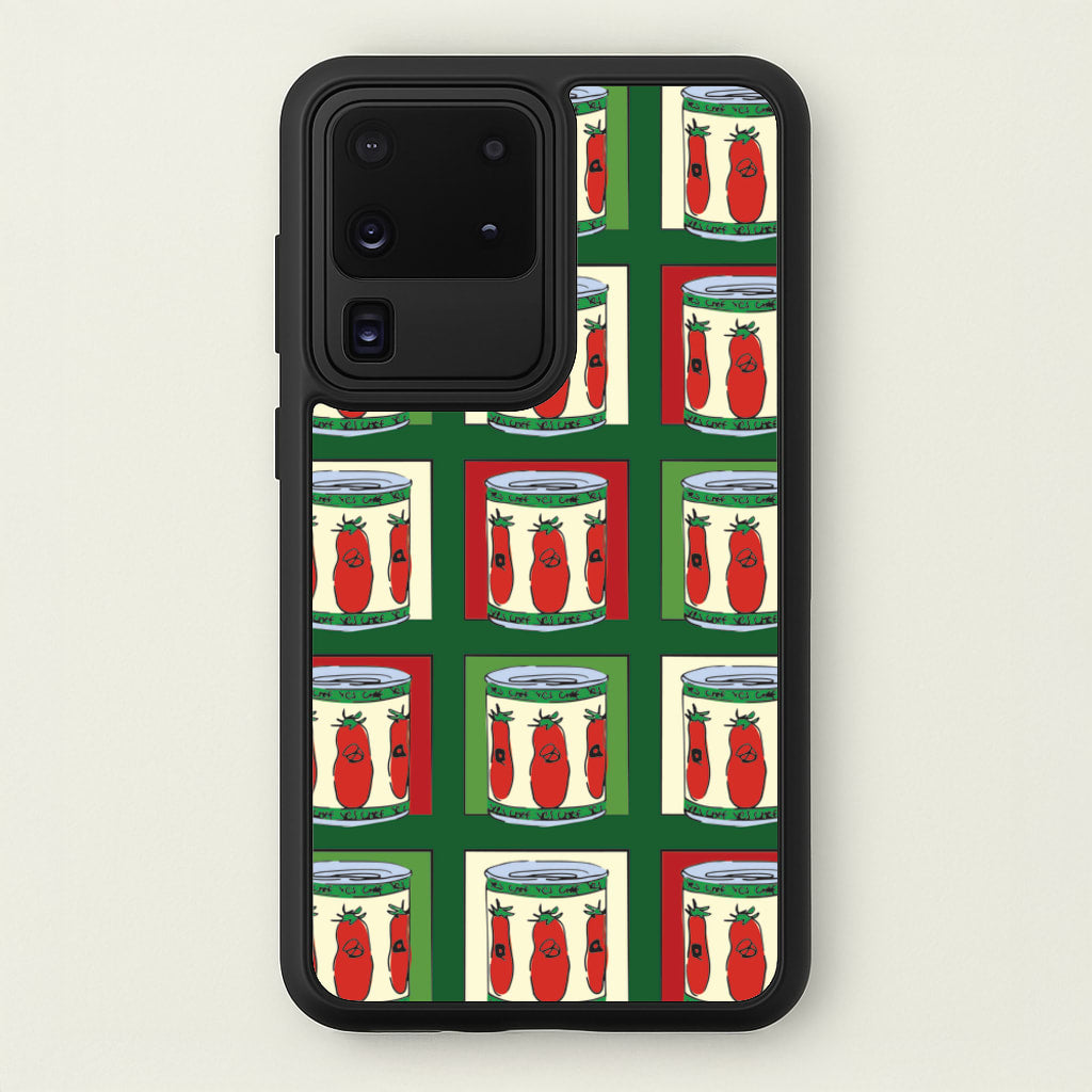 Tomato Pattern - The Bear Phone Case for Galaxy S20 Ultra