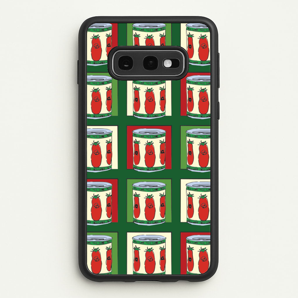 Tomato Pattern - The Bear Phone Case for Galaxy S10e