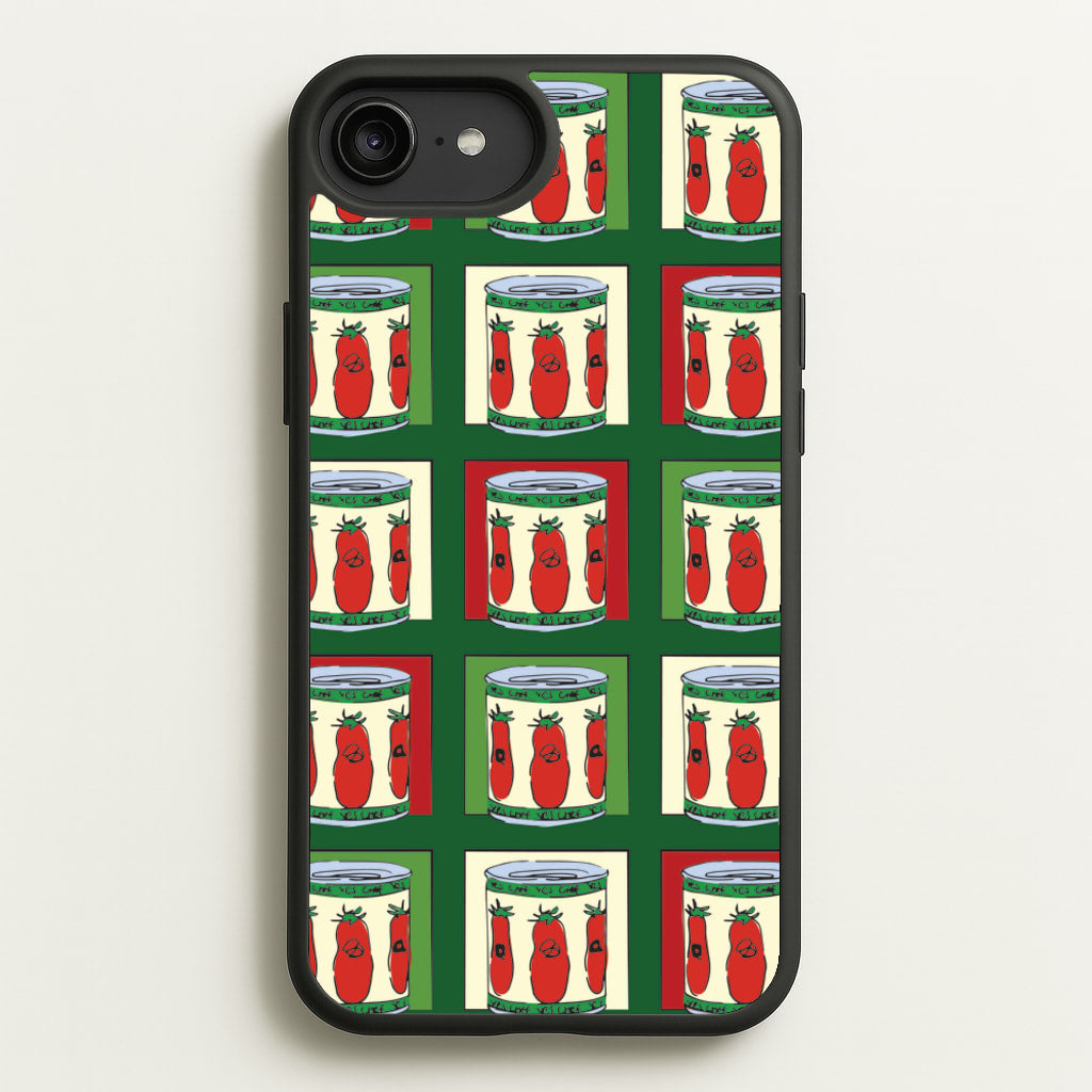 Tomato Pattern - The Bear Phone Case for iPhone 6 Plus / 7 Plus / 8 Plus